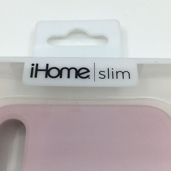 XS Max iPhone Phone Case Ihome Slim Silicone Flexible  Soft Touch Pink - Picture 3 of 9